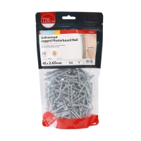 Jagged Plasterboard Nails - Galvanised 1Kg